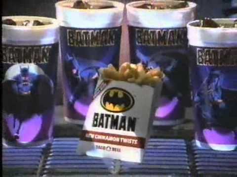 Taco Bell Batman Cups