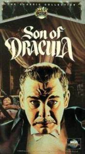 Son Of Dracula VHS