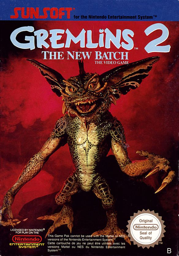 Gremlins 2 NES Box