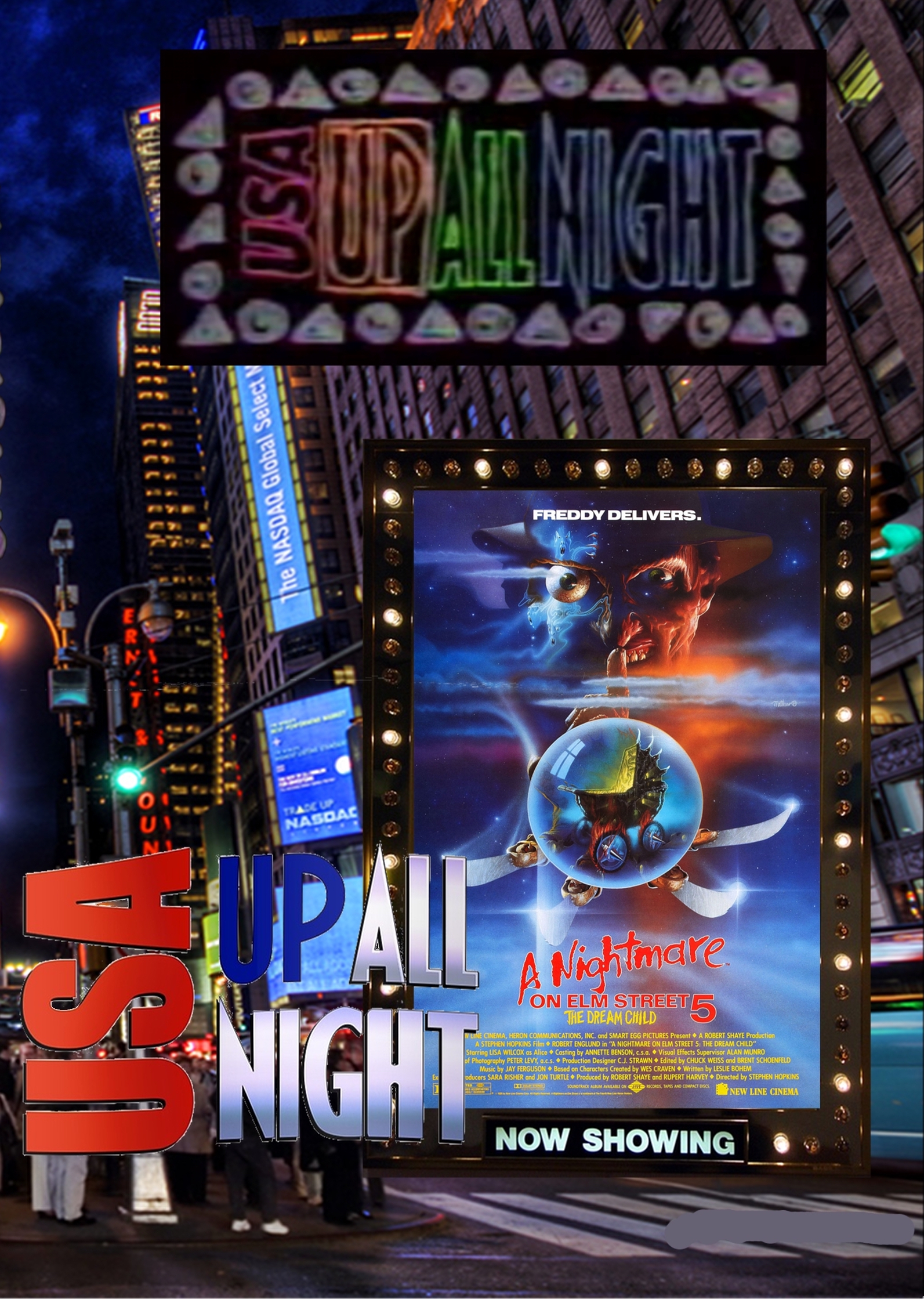 Up All Night - A Nightmare On Elm Street Part 5 DVD